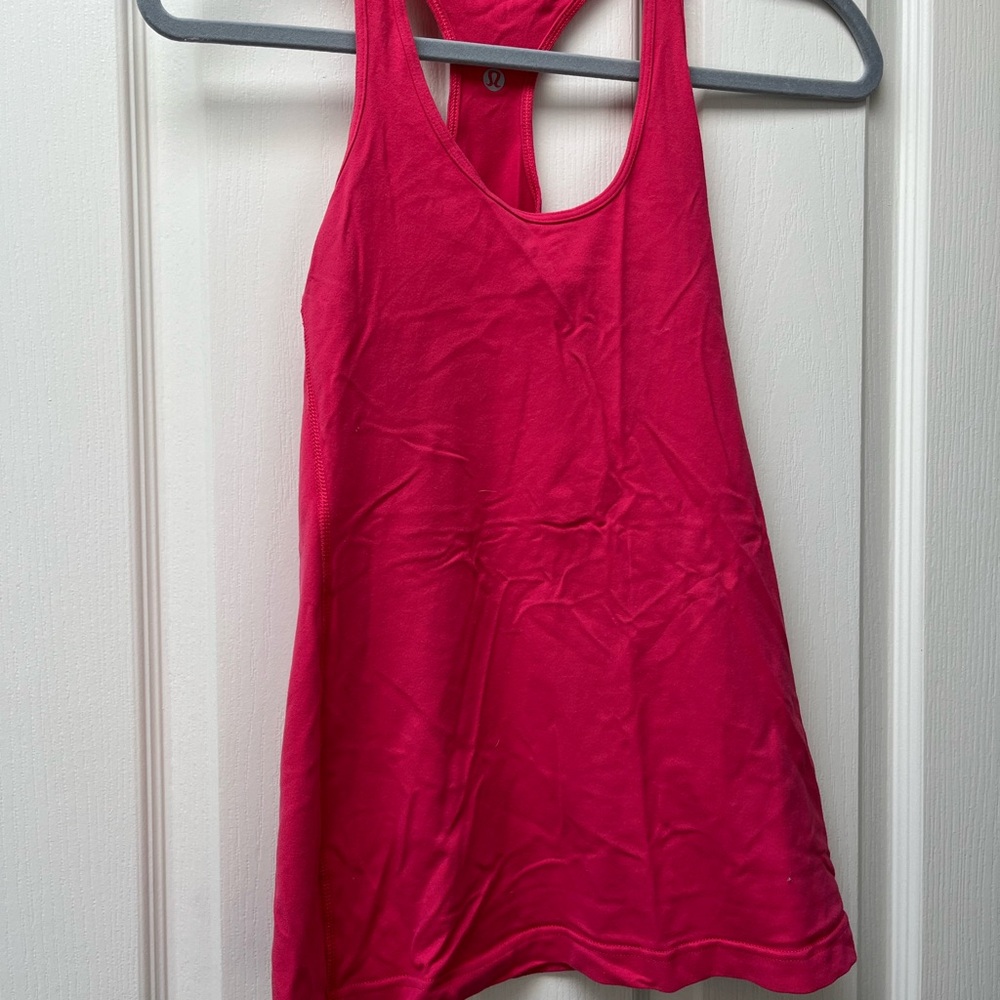 lululemon athletica Women's Pink Tank Top